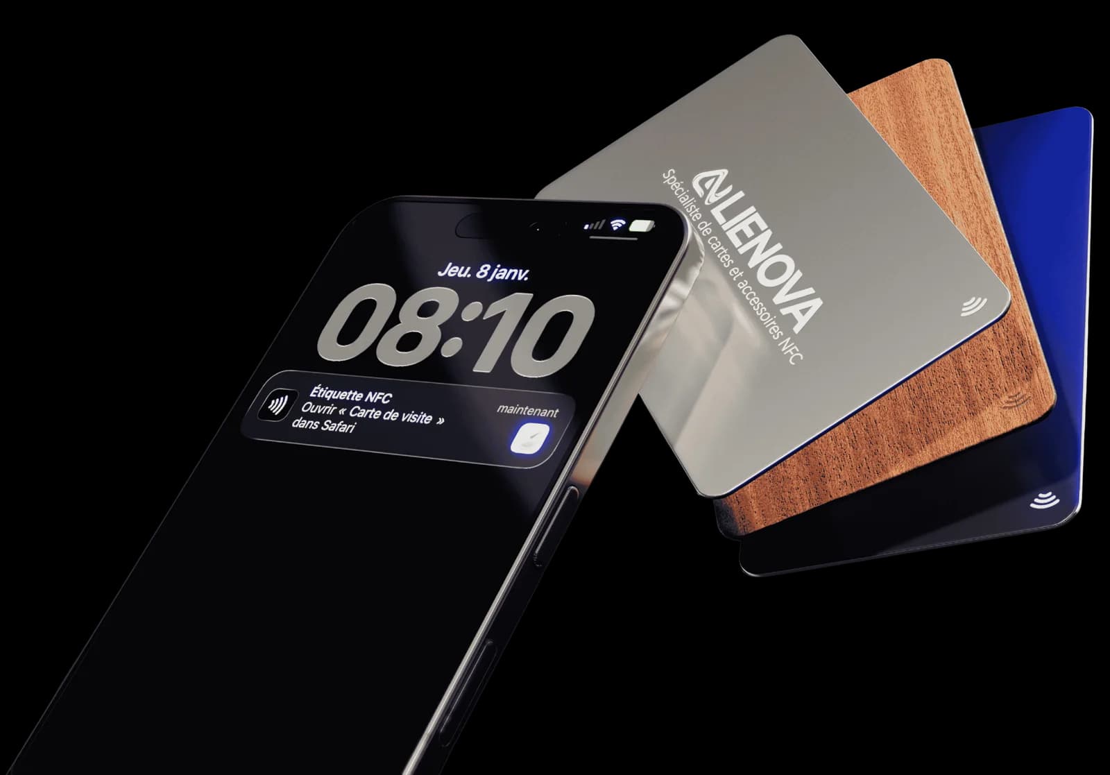 Carte NFC Lienova et application mobile